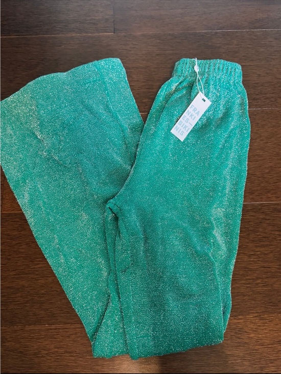Frankie's Bikinis Other - Sparkly Metallic Green Lounge Pants